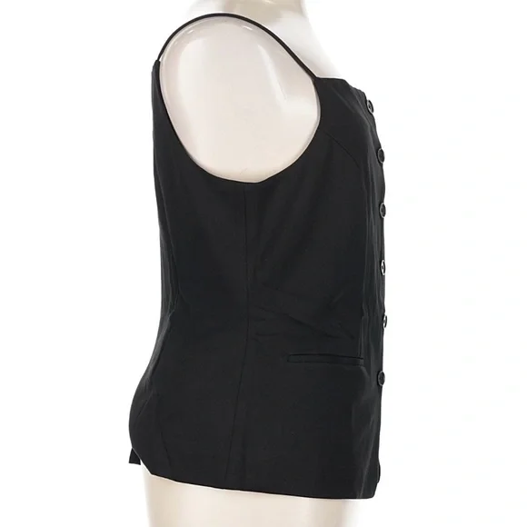 Sunday in Brooklyn Black Button-Up Women's Blouse - Picture 5 of 6